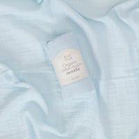 All4Ella Baby Blue Muslin Wrap - Fauve + Co