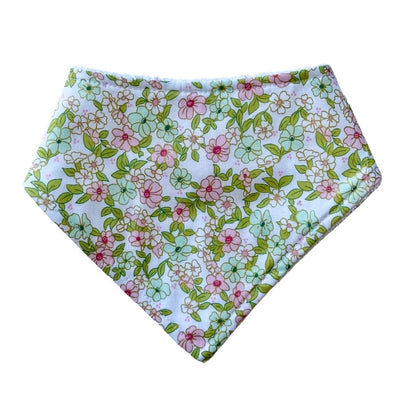 Bookish Floral Bandana Bib - Fauve + Co