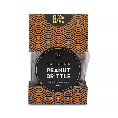 Chocamama Chocolate Peanut Brittle 125g - Fauve + Co