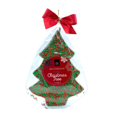 Chocamama Milk Chocolate Freckled Christmas Tree 100g - Fauve + Co