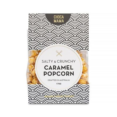 Chocamama Salty & Crunchy Caramel Popcorn 175g - Fauve + Co