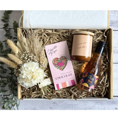 Chocolate & Rosé Gift Box - Fauve + Co