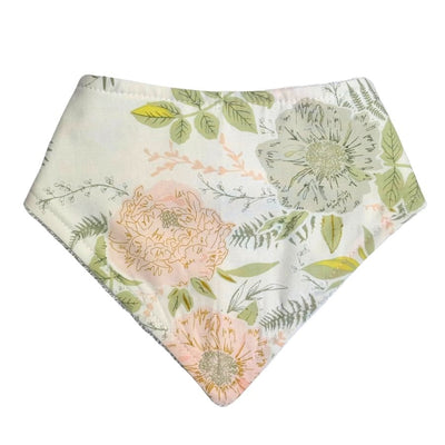 Gathered Ferns Bandana Bib - Fauve + Co