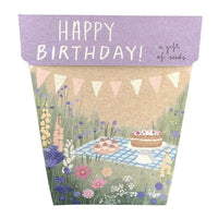 Happy Birthday Picnic Gift of Seeds Packet by Sow n' Sow - Fauve + Co