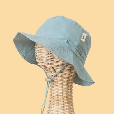 Kiin Cotton Sun Hat Mist - Fauve + Co