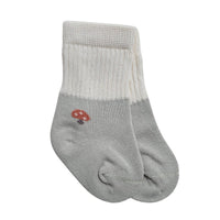 Organic Duo Socks Grey & White - Fauve + Co