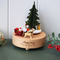 Personalised Christmas Tree Music Box - Family Christmas - Fauve + Co