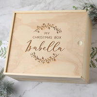 Personalised My Christmas Box - Wreath = - Fauve + Co