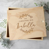 Personalised My Christmas Box - Wreath = - Fauve + Co