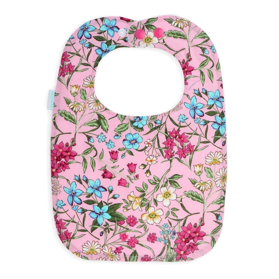 Pink Bouquet Feeding Bib