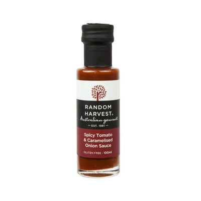 Random Harvest Spicy Tomato & Caramelised Onion Sauce 100ml - Fauve + Co