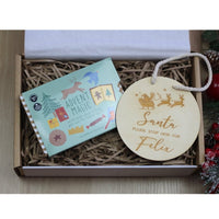 Santa Stop Advent Christmas Gift Box - Fauve + Co